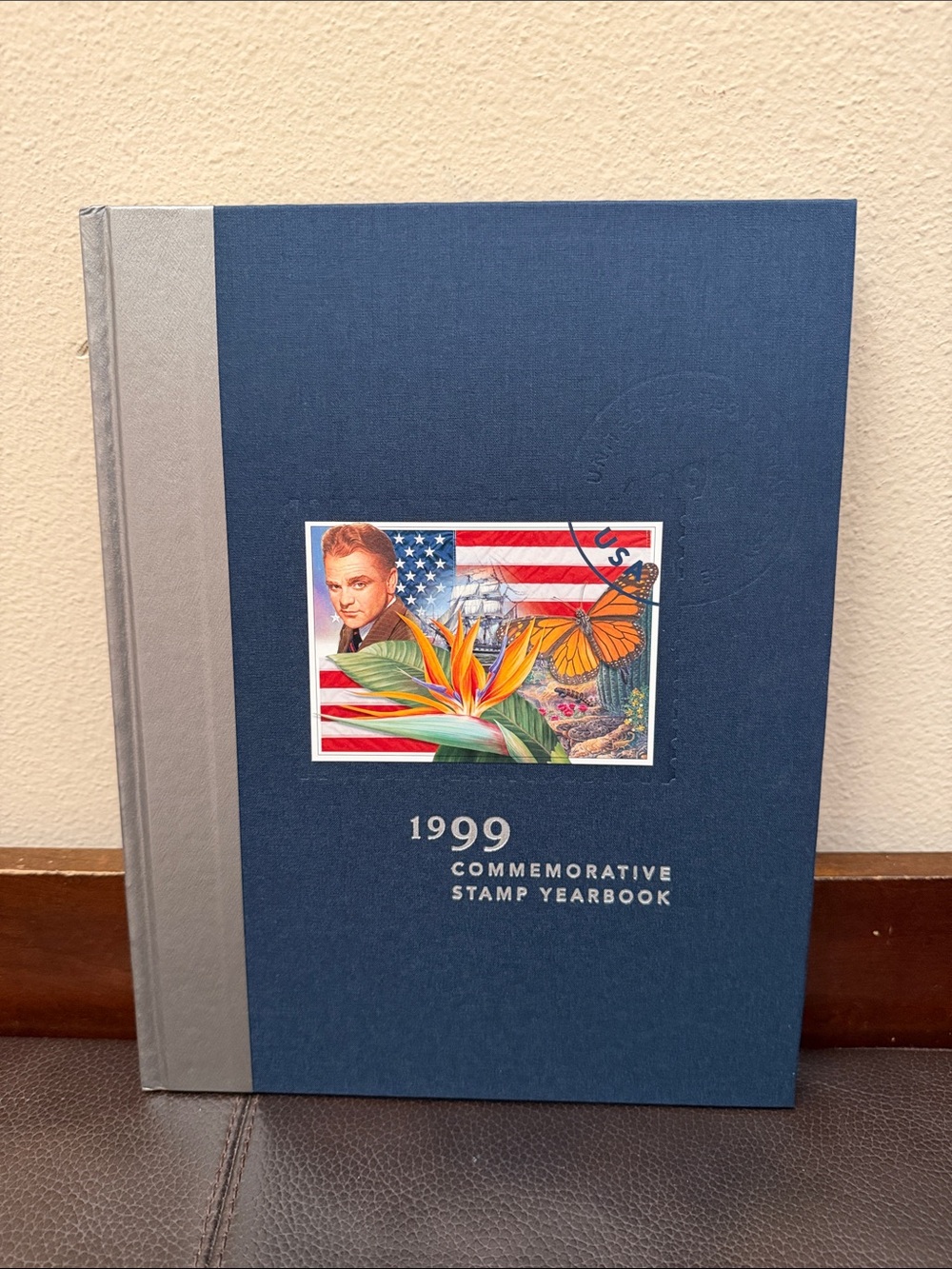 Vintage 1999 Stamp Yearbook Hardcover Commemorative Book Published by the USPS